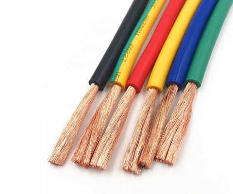 2.5mm 4mm 6mm 10mm Electrical Flexible Wire / Household Building Wire