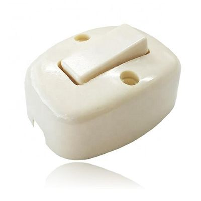 Electrical Cord Line Inline White ABS Wall Switch Socket